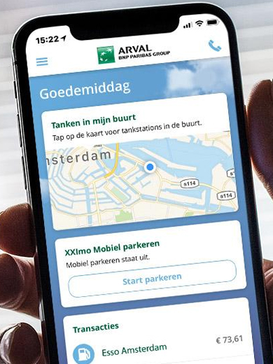 Mobility Concept ontwikkelt digitaal mobiliteitsplatform voor Arval, BNP Paribas